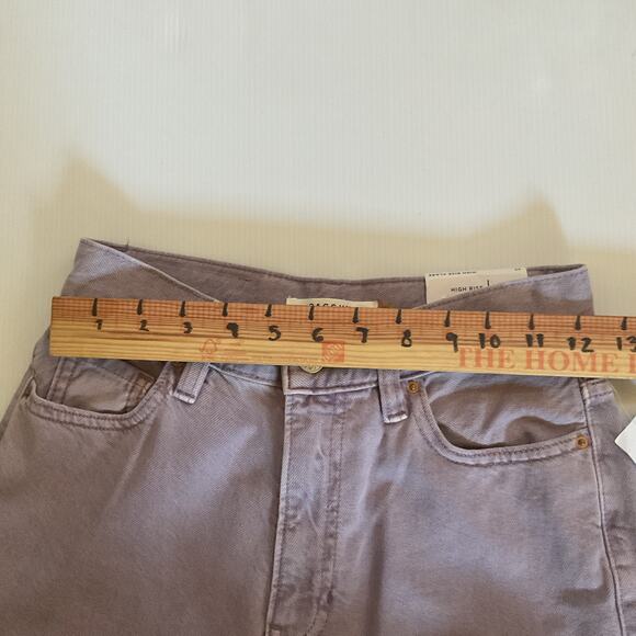 PacSun Women’s High Rise Flare Jeans Purple Size 25 42” Inseam NWT Y2K Retro - Picture 7 of 7